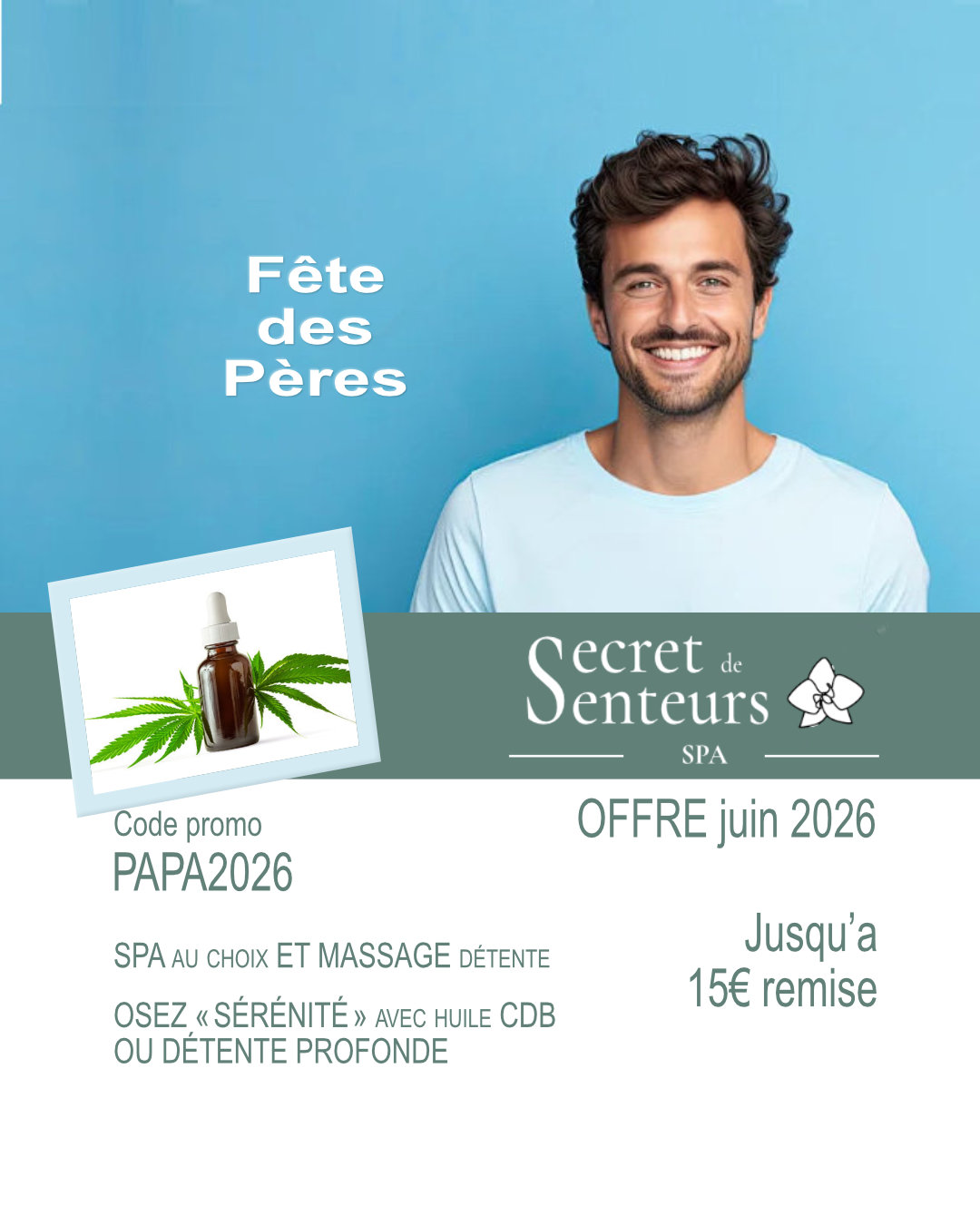 Fête des pères - Top Beauté chez Secret de Senteurs